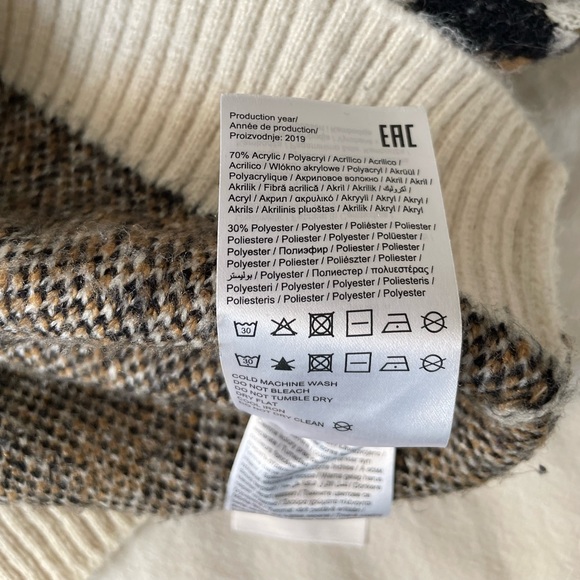 Veto moda leopard print sweater - Picture 5 of 5